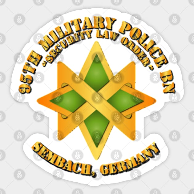 95th Military Police Bn - Sembach, Germany Sticker by Bettino1998